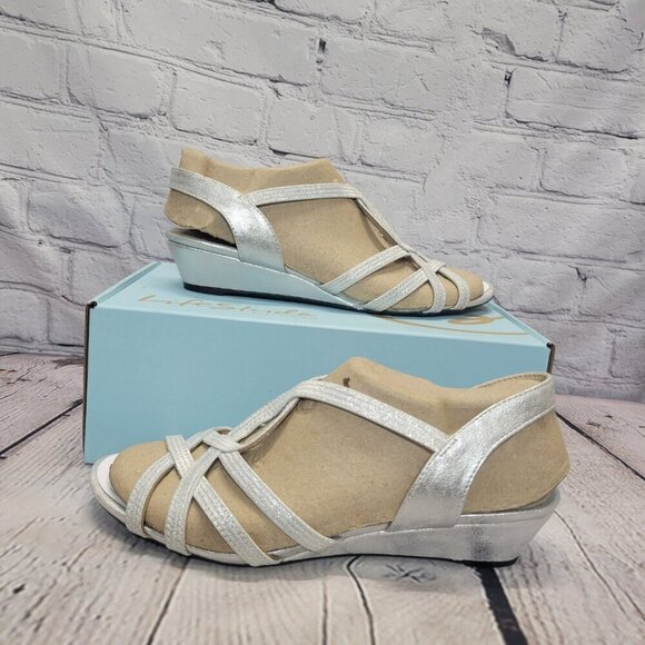 LifeStride Women's Yaya Strappy Wedge Sandals - Picture 4 of 7